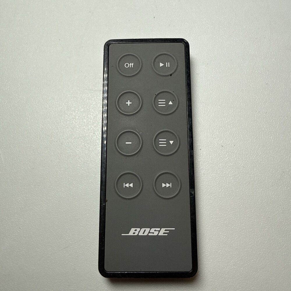 Bose SoundDock Series II / III Remote Control Portable Music System Tested Gray